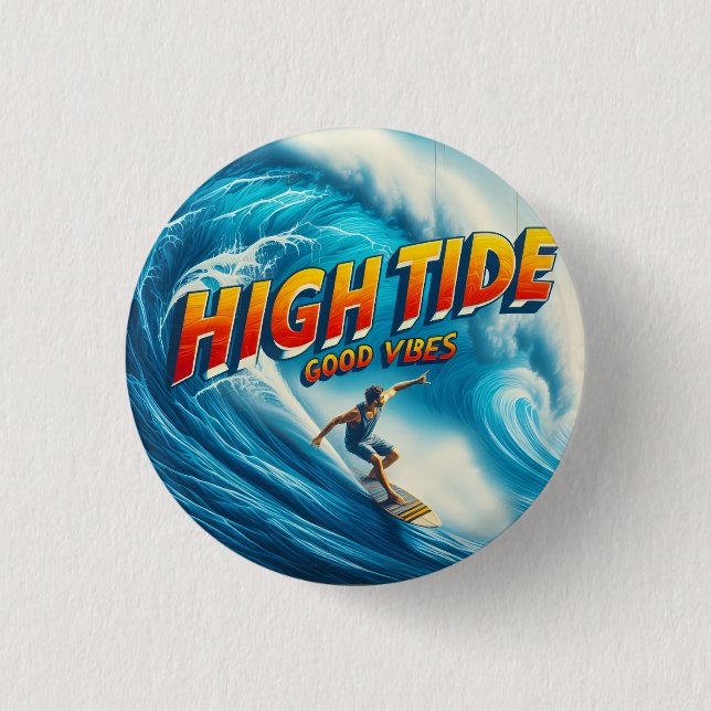 Chapa Redonda De 2,5 Cm Faux Wrapped Canvas Print (Anverso)