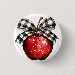 Chapa Redonda De 2,5 Cm Favorite Teacher Button