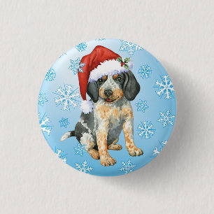 Chapa Redonda De 2,5 Cm Feliz Bluetick de Howlidays