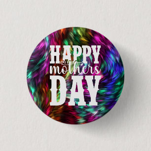 Chapa Redonda De 2,5 Cm Feliz Día de la Madre-11344