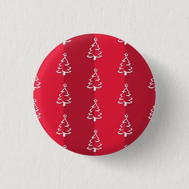 Chapa Redonda De 2,5 Cm Feliz Navidad (Anverso)