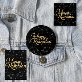 Chapa Redonda De 2,5 Cm feliz Ramadán