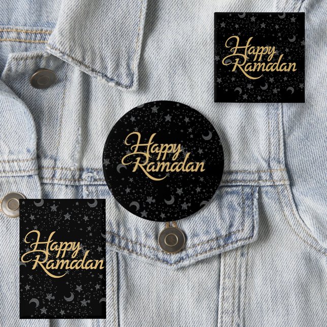 Chapa Redonda De 2,5 Cm feliz Ramadán (Subido por el creador)