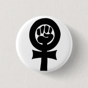 Chapa Redonda De 2,5 Cm Femifist