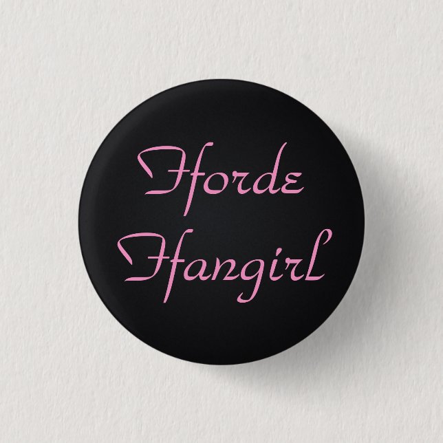 Chapa Redonda De 2,5 Cm Fforde Ffangirl (Anverso)