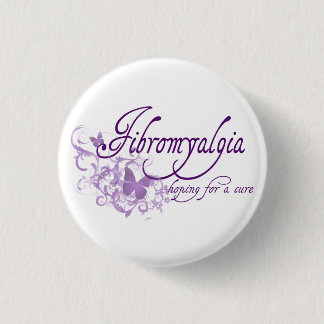 Chapa Redonda De 2,5 Cm Fibromyalgia, esperando una curación