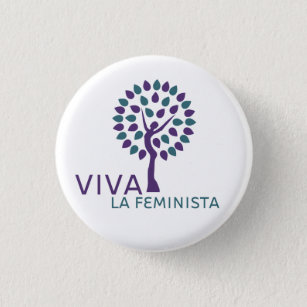 Chapa Redonda De 2,5 Cm Flair feminista
