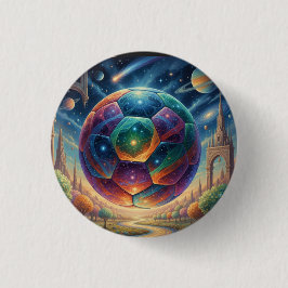 Chapa Redonda De 2,5 Cm Floating Sphere of Light