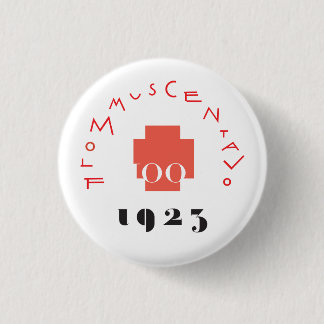 Chapa Redonda De 2,5 Cm FLOMMus CENTAVo 100th ANNIVERsario Button