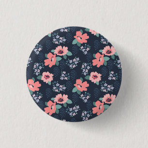 Chapa Redonda De 2,5 Cm Flor De Vida