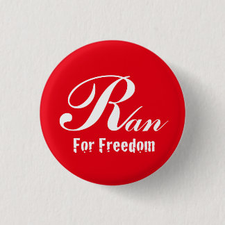 Chapa Redonda De 2,5 Cm For Freedom Ran