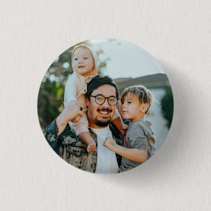 Chapa Redonda De 2,5 Cm Foto de familia personalizado personalizada