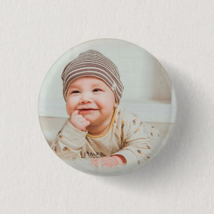 Chapa Redonda De 2,5 Cm Foto personalizada
