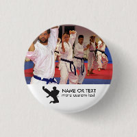 Foto personalizada y nombre del karate de los