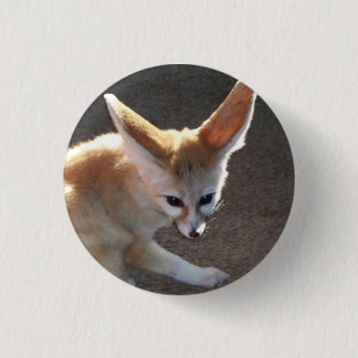 Chapa Redonda De 2,5 Cm Fox de Fennec