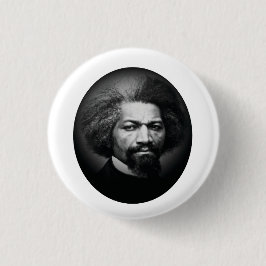 Chapa Redonda De 2,5 Cm Frederick Douglass