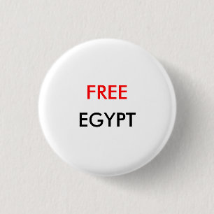 Chapa Redonda De 2,5 Cm FREE EGYPT Button