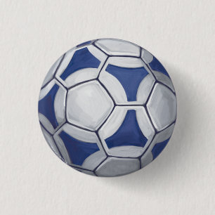 Chapa Redonda De 2,5 Cm Futbal