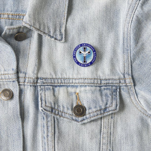 Chapa Redonda De 2,5 Cm GABC Lapel Pin