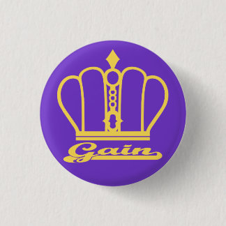 Chapa Redonda De 2,5 Cm Gain logo