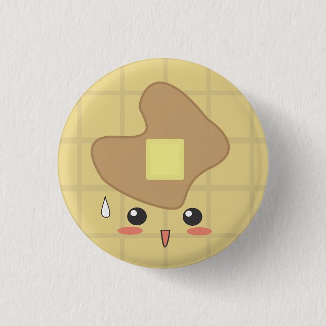 Chapa Redonda De 2,5 Cm Galleta - galleta (Anverso)