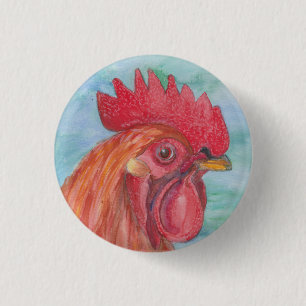 Chapa Redonda De 2,5 Cm Gallo I