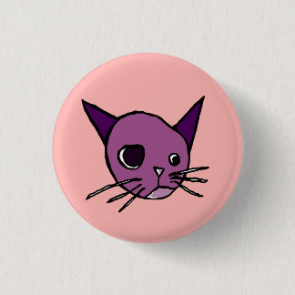 Chapa Redonda De 2,5 Cm Gatito