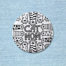 Gato Divertido Mamá Para Los Amantes Del Gato