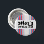 Chapa Redonda De 2,5 Cm GENIUS ESTABLE Mujer Hombres TV<br><div class="desc">Agrega tu propio texto o edita lo que hay ahí. ¡Revisa mi tienda para más! Si lo compras,  ¡gracias! Asegúrate de compartir una foto en Instagram de ella en acción y etiquetarme @shoshannahscribbles :)</div>