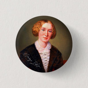 Chapa Redonda De 2,5 Cm George Eliot