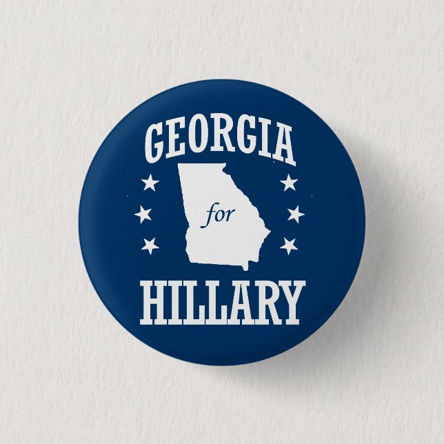 CHAPA REDONDA DE 2,5 CM GEORGIA PARA HILLARY (Anverso)