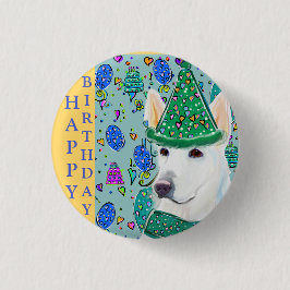 CHAPA REDONDA DE 2,5 CM GERMAN SHEPHERD