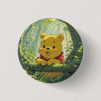 Chapa Redonda De 2,5 Cm Ghibli Winnie the Pooh 1