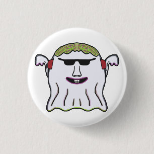 Chapa Redonda De 2,5 Cm Ghost Guay