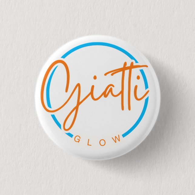 Chapa Redonda De 2,5 Cm Giatti Glow  (Anverso)