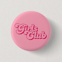 Chapa Redonda De 2,5 Cm Girls Club