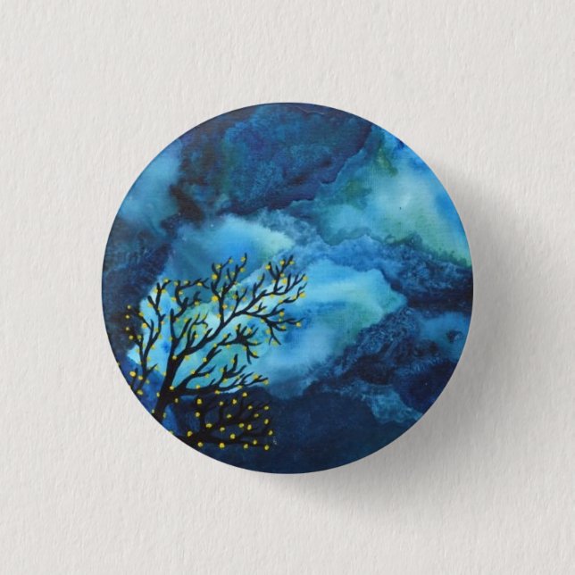 Chapa Redonda De 2,5 Cm Glowing en the dark (buttons) (Anverso)