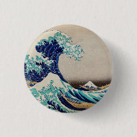 Gran Ola de Hokusai en Kanagawa. Arte japonés vint