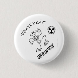 Chapa Redonda De 2,5 Cm Guarde en Rad Techin