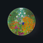 Chapa Redonda De 2,5 Cm Gustav Klimt Bauerngarten Bella Artes del Jardín d<br><div class="desc">botón Bella Artes de jardín de flores Gustav Klimt Bauerngarten</div>