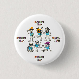 Chapa Redonda De 2,5 Cm Halloween de equipo estacional