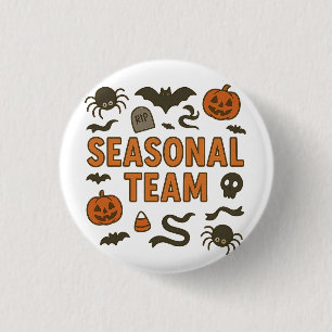 Chapa Redonda De 2,5 Cm Halloween de equipo estacional