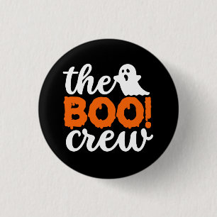Chapa Redonda De 2,5 Cm Halloween del equipo de Boo