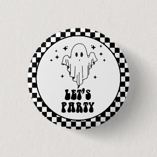 Chapa Redonda De 2,5 Cm Halloween espeluznante Hagamos fiesta