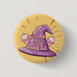 Chapa Redonda De 2,5 Cm Halloween Girly - el camino a los dulces