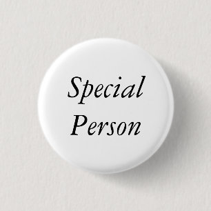 Chapa Redonda De 2,5 Cm HAMbyWG -Button - Persona especial