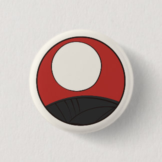 Chapa Redonda De 2,5 Cm Hanafuda "Susuki-ni-tsuki"