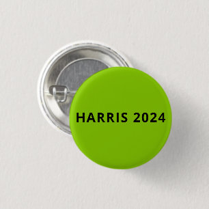 Chapa Redonda De 2,5 Cm Harris 2024 simple y moderno texto personalizado b
