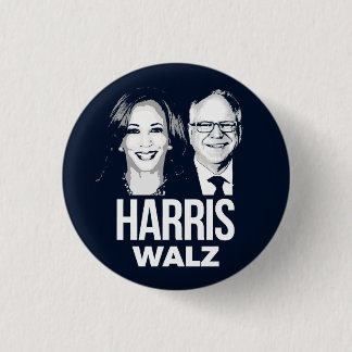 Chapa Redonda De 2,5 Cm Harris Walz 2024