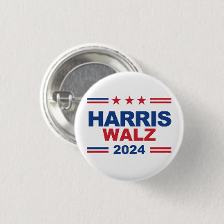 Chapa Redonda De 2,5 Cm Harris Walz 2024
